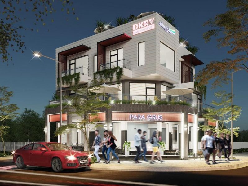 phối cảnh shophouse phân khu para grus kn paradise